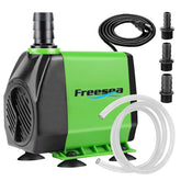 Bomba submersible FREESEA para fuente con 800 GPH lista para estanques pequeños.