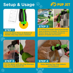 FREEZE2TRIM Pup Jet: modos de rociado versátiles para todo tipo de lavado