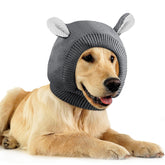 Frienda orejas silenciosas para perros, enfoque cuello 38 cm, calma durante paseos.