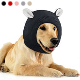 Frienda orejas para perros, diseño envolvente, calma frente a ruidos en paseo