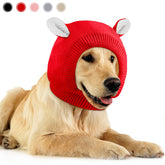Frienda orejeras silenciosas para perros con cuello de 38 cm, confort duradero.
