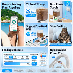 Frienhund control desde la app Vida Inteligente para gestionar comidas.