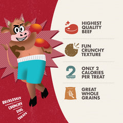 Fromm Crunchy Os Pot Roast Punchers con avena y papas, mezcla nutritiva