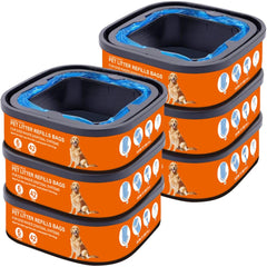 Bolsas FRTKYGY Genie 42 ft para desechos de perro, compatibles y duraderas