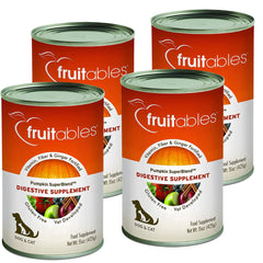 Fruitables calabaza digestiva en lata de 15 oz para perro o gato, facilita la administración diaria