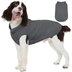 FUAMEY chaleco gris para perro XXL, tejido suave para paseos cómodos