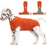FUAMEY funda-recuperacion-perro: traje onesie protector para cirugía.