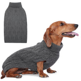 FUAMEY sudadera grande para perro con cuello alto, calor durante paseos