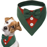 FUAMEY tuxedo para perro, look formal navideño, ajuste cómodo.