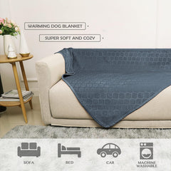 Cobertor Fuguitex lavable a máquina mantiene limpio.