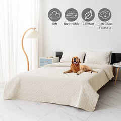 Protección impermeable para sofá Fuguitex, ideal para manchas y derrames.