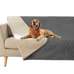 Fuguitex manta impermeable para perro protege el sofá con tacto suave.