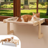 FUKUMARU asiento-ventana-gato: plataforma cómoda para observar desde la ventana.