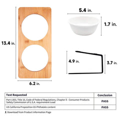 Tazones cerámicos desmontables de FUKUMARU para limpieza rápida.