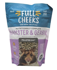 Full Cheeks dieta en pellets para hámster y jerbo, opción estable para alimentación diaria.