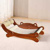 FUNACAY cama rasca gato 3 en 1 ideal para juego y descanso.