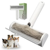 Funbuddy Quitapelusas en mano para recoger pelo rápidamente.