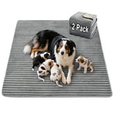FunFurry almohadilla higiénica para perros lavable, gris claro, ideal para entrenamiento.