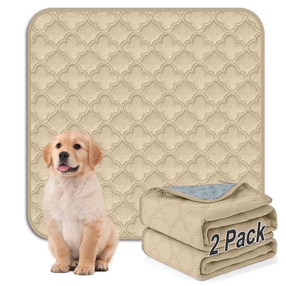 FunFurry almohadillas lavables para perros 31x36 cm, 2-paquetes, ideal para entrenamiento y limpieza.