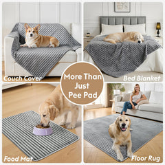 FunFurry núcleo multicapa con absorción rápida protege superficies al usarla.