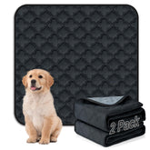 FunFurry pad lavable 12x12 gris, ideal para perros y gatos pequeños.