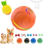 Pelota interactiva FUNNYDUCK T01 rodando para perros, mantiene al animal activo
