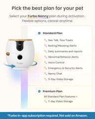 Con Furbo Mini 360°, el dispensador gira para premiar en tiempo real.