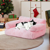 Cama FURMORENE para gato grande en interior, descanso cómodo para siestas largas.