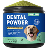 FURRY ARMOR Polvo dental en frasco, suministro de 60 días para perros y gatos.
