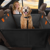 FURTIME: asiento-coche-perros-grande-cuero-pu protege los asientos y evita salpicaduras