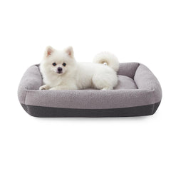 Cama Furtime para perro con bordes elevados para soporte superior