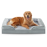 Cama ortopédica FURTIME para perros XL ofrece soporte para articulaciones.