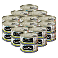 Fussie Cat; atún-besugo-en-aspic; trozos jugosos para la comida diaria del gato