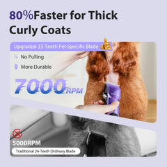 Cuchillas FuzzyFix de 33 dientes, precisión y durabilidad para un acabado seguro.