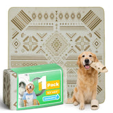 FXW alfombrilla para perros con absorción de 2L mantiene seco el área de juego