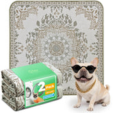 FXW almohadilla para perros absorbente de 35 pulgadas, ideal para mantener seco el área de juego