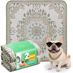 FXW almohadilla para perros absorbente de 35 pulgadas, ideal para mantener seco el área de juego