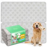 FXW almohadilla para perro lavable con capa gruesa ofrece absorción confiable.