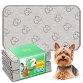 FXW almohadillas lavables para perro, rectangulares 17x23, absorben y mantienen seco