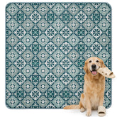 FXW almohadilla lavable para perros con absorción de 2L, manteniendo seco el área de juego.