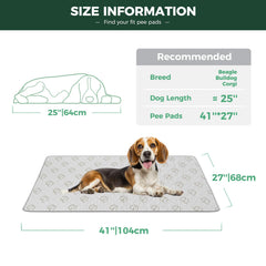 FXW almohadilla impermeable para perros con TPU, previene filtraciones en pisos.
