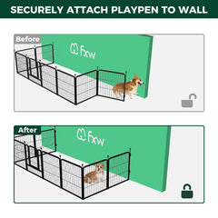 FXW Fence-to-Wall Anchor permite ampliar la zona de juego al colocar contra la pared