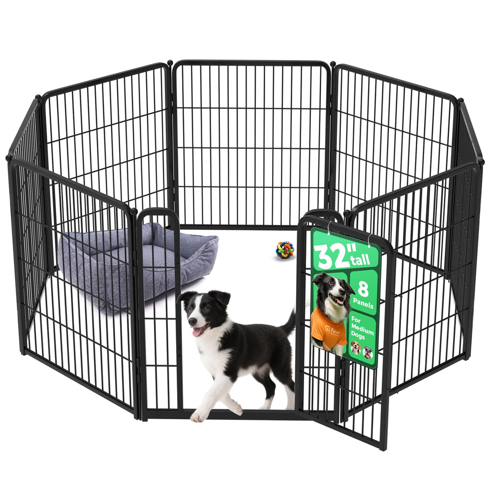 FXW Homeplus: corral interior para perros con espacio expandible para juego seguro.