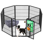 FXW Homeplus: corral interior para perros con espacio expandible para juego seguro.