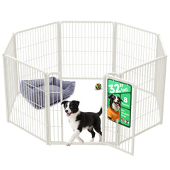 FXW Homeplus Unleashed corral interior para perros de 32 pulgadas, área de juego segura