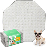 FXW pad absorbente alto para espacios de juego caninos, manteniendo seco el área.