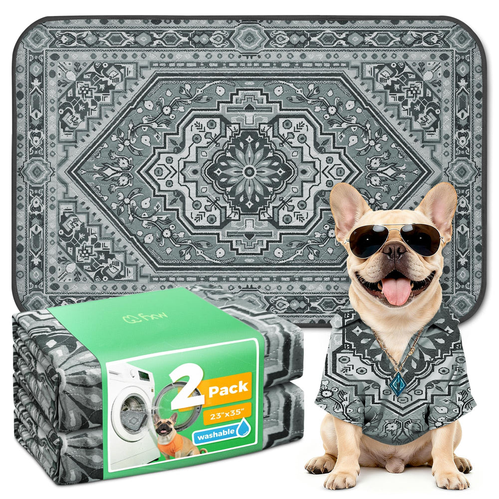 FXW pad lavable para perros, rectángulo 23x35, ideal para jaula y entrenamiento limpio