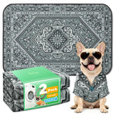 FXW pad lavable para perros, rectángulo 23x35, ideal para jaula y entrenamiento limpio