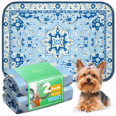 FXW tapete lavable para perros con gran absorción, mantiene el área de juego limpia