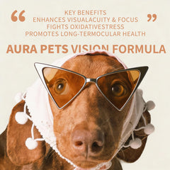 FYRKOA Aura Pets, frasco gotas 30ml, fácil dosis para uso diario.